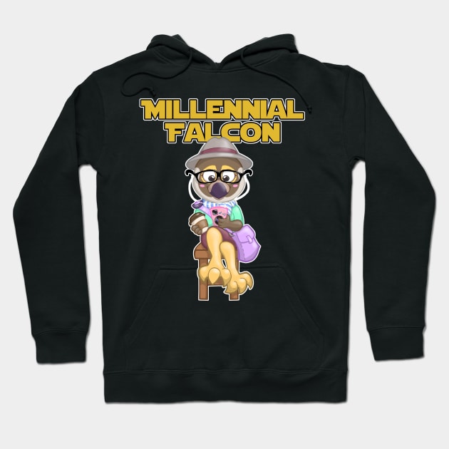 Falcon for the Millennials Meme Hoodie by Nirelle